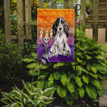 Load image into Gallery viewer, Hallween Black Parti Cocker Spaniel Garden Flag - Outdoor Decorative Yard Flag CK3212GF