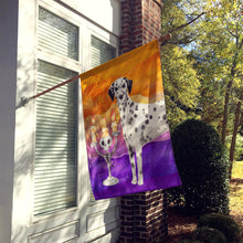 Load image into Gallery viewer, Hallween Dalmatian Flag Canvas House Size CK3214CHF