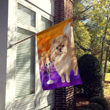 Load image into Gallery viewer, Hallween Pomeranian Flag Canvas House Size CK3224CHF