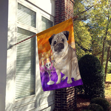 Load image into Gallery viewer, Hallween Pug Flag Canvas House Size CK3225CHF