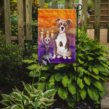 Load image into Gallery viewer, Hallween Red Staffie Bull Garden Flag - Outdoor Decorative Yard Flag CK3226GF