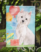 Load image into Gallery viewer, Happy Birthday Westie Garden Flag - Outdoor Decorative Yard Flag CK3228GF