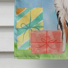Load image into Gallery viewer, Happy Birthday Australian Shepherd Flag Canvas House Size CK3231CHF