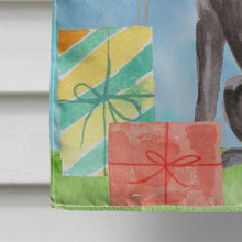 Load image into Gallery viewer, Happy Birthday Black Labrador Retriever Flag Canvas House Size CK3232CHF