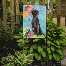Load image into Gallery viewer, Happy Birthday Black Labrador Retriever Garden Flag - Outdoor Decorative Yard Flag CK3232GF