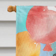 Load image into Gallery viewer, Happy Birthday Tricolor Cavalier Spaniel Flag Canvas House Size CK3236CHF