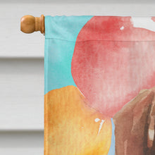 Load image into Gallery viewer, Happy Birthday Beagle Flag Canvas House Size CK3238CHF