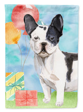 Load image into Gallery viewer, Happy Birthday French Bulldog Flag Canvas House Size CK3241CHF