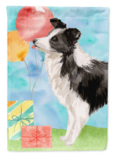 Load image into Gallery viewer, Happy Birthday Border Collie Garden Flag - Outdoor Decorative Yard Flag CK3242GF