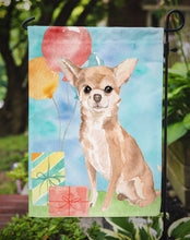 Load image into Gallery viewer, Happy Birthday Chihuahua Garden Flag - Outdoor Decorative Yard Flag CK3245GF