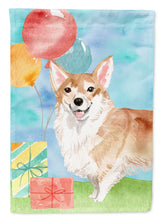 Load image into Gallery viewer, Happy Birthday Corgi Garden Flag - Outdoor Decorative Yard Flag CK3248GF