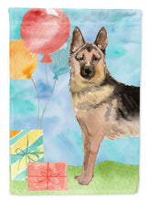 Load image into Gallery viewer, Happy Birthday German Shepherd Garden Flag - Outdoor Decorative Yard Flag CK3252GF