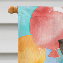 Load image into Gallery viewer, Happy Birthday Great Dane Flag Canvas House Size CK3253CHF