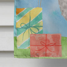 Load image into Gallery viewer, Happy Birthday Silver Poodle Flag Canvas House Size CK3254CHF