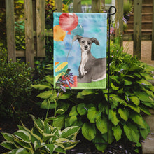 Load image into Gallery viewer, Happy Birthday Italian Greyhound Garden Flag - Outdoor Decorative Yard Flag CK3256GF