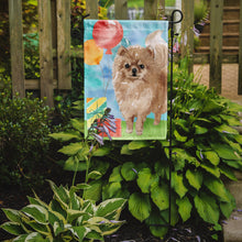 Load image into Gallery viewer, Happy Birthday Pomeranian Garden Flag - Outdoor Decorative Yard Flag CK3259GF