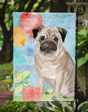 Load image into Gallery viewer, Happy Birthday Pug Garden Flag - Outdoor Decorative Yard Flag CK3260GF