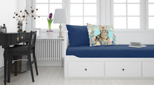 Load image into Gallery viewer, American Shorthair Brown Tabby Spring Flowers  Standard Pillowcase – Artistic Decorative Front, White Back CK3387PILLOWCASE