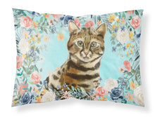 Load image into Gallery viewer, Bengal Spring Flowers  Standard Pillowcase – Artistic Decorative Front, White Back CK3389PILLOWCASE