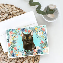 Load image into Gallery viewer, Bombay Spring Flowers Greeting Cards -  Blank Note Cards – 8-Pack of Artist-Designed Cards with Envelopes