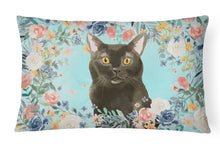 Load image into Gallery viewer, Bombay Spring Flowers Canvas Fabric Decorative Pillow CK3391PW1216