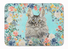 Load image into Gallery viewer, Maine Coon Spring Flowers Machine Washable Memory Foam Mat CK3393RUG