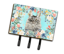 Load image into Gallery viewer, Maine Coon Spring Flowers Leash or Key Holder CK3393TH68