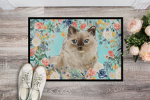 Load image into Gallery viewer, Ragdoll Spring Flowers Doormat - 24x36 Decorative Floor Mat – Indoor/Outdoor Rug with Artistic Flair CK3396JMAT