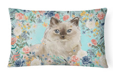 Load image into Gallery viewer, Ragdoll Spring Flowers Canvas Fabric Decorative Pillow CK3396PW1216