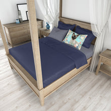 Load image into Gallery viewer, Siamese Spring Flowers  Standard Pillowcase – Artistic Decorative Front, White Back CK3398PILLOWCASE