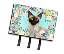 Load image into Gallery viewer, Siamese Spring Flowers Leash or Key Holder CK3398TH68