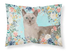 Load image into Gallery viewer, Tonkinese Spring Flowers  Standard Pillowcase – Artistic Decorative Front, White Back CK3400PILLOWCASE