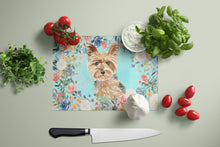 Load image into Gallery viewer, Yorkie Glass Cutting Boards – Durable, Decorative Kitchen Art Large CK3401LCB