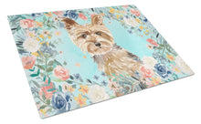 Load image into Gallery viewer, Yorkie Glass Cutting Boards – Durable, Decorative Kitchen Art Large CK3401LCB