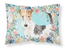 Load image into Gallery viewer, Fox Terrier  Standard Pillowcase – Artistic Decorative Front, White Back CK3402PILLOWCASE