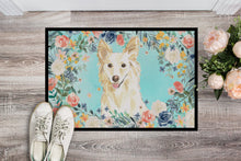 Load image into Gallery viewer, White Collie Doormat - 18x27 Decorative Floor Mat – Indoor/Outdoor Rug with Artistic Flair CK3403MAT