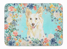 Load image into Gallery viewer, White Collie Machine Washable Memory Foam Mat CK3403RUG