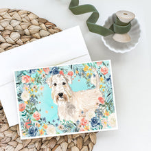 Load image into Gallery viewer, Wheaten Terrier Greeting Cards -  Blank Note Cards – 8-Pack of Artist-Designed Cards with Envelopes