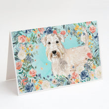 Load image into Gallery viewer, Wheaten Terrier Greeting Cards -  Blank Note Cards – 8-Pack of Artist-Designed Cards with Envelopes