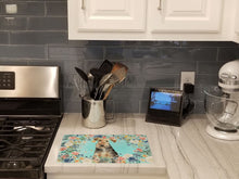 Load image into Gallery viewer, Airedale Terrier Glass Cutting Boards – Durable, Decorative Kitchen Art Large CK3405LCB