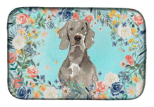 Load image into Gallery viewer, Weimaraner Dish Drying Mat – Absorbent, Artistic Kitchen Essentials CK3406DDM