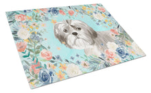 Load image into Gallery viewer, Shih Tzu Puppy Glass Cutting Boards – Durable, Decorative Kitchen Art Large CK3409LCB