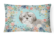Load image into Gallery viewer, Shih Tzu Puppy Canvas Fabric Decorative Pillow CK3409PW1216