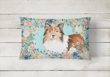 Load image into Gallery viewer, Sheltie Canvas Fabric Decorative Pillow CK3411PW1216