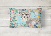 Load image into Gallery viewer, Schnauzer #1 Canvas Fabric Decorative Pillow CK3413PW1216