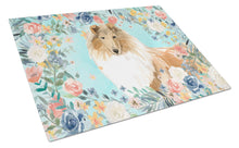 Load image into Gallery viewer, Collie Glass Cutting Boards – Durable, Decorative Kitchen Art Large CK3414LCB