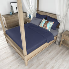 Load image into Gallery viewer, Newfoundland  Standard Pillowcase – Artistic Decorative Front, White Back CK3416PILLOWCASE