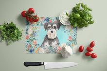 Load image into Gallery viewer, Schnauzer #2 Glass Cutting Boards – Durable, Decorative Kitchen Art Large CK3417LCB