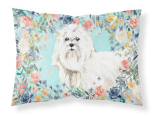 Load image into Gallery viewer, Maltese  Standard Pillowcase – Artistic Decorative Front, White Back CK3418PILLOWCASE