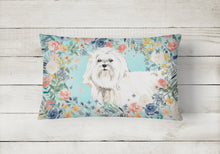 Load image into Gallery viewer, Maltese Canvas Fabric Decorative Pillow CK3418PW1216